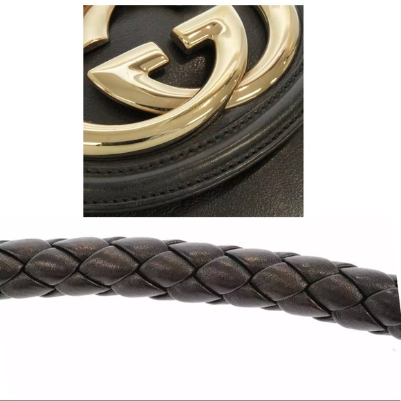 GUCCI Shoulder Bag Interlocking Hobo Tassel GG - Picture 7 of 8